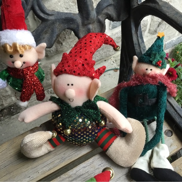 Cute Christmas elves, 4 in set - Picture 3 of 4